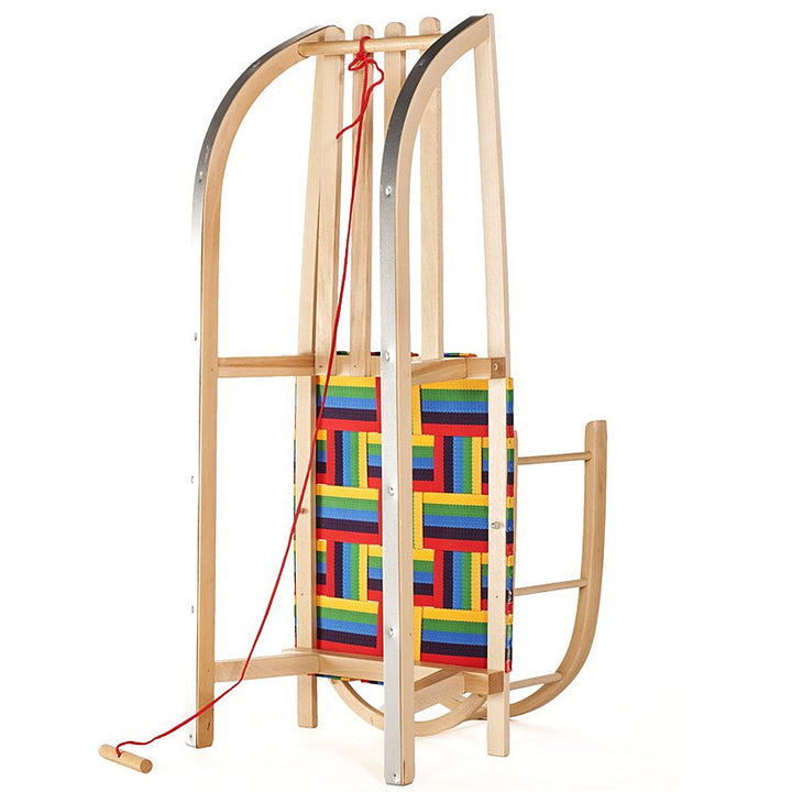 Slittino con schienale in legno  GreenBlue   GB138