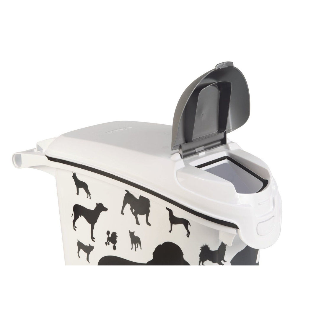Contenitore per foraggio Curver Petlife Psy Black 10kg 23l