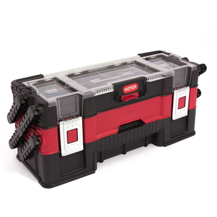 Casetta portautensili Curver Canti trio Nero rosso