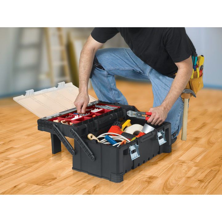 Cassetta portautensili 22" KETER Cantilever Pro colore nero