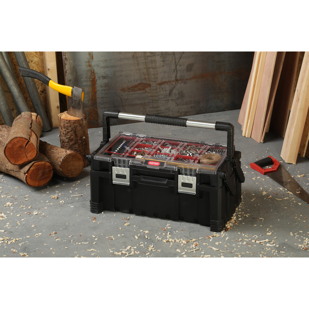 Cassetta portautensili 22" KETER Cantilever Pro colore nero