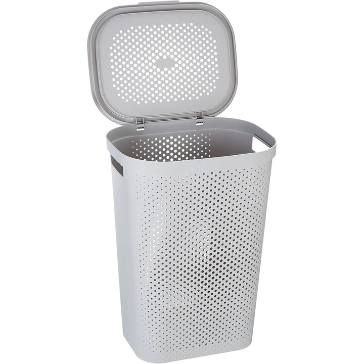 Curver Infinity 60L cesto per la biancheria grigio 231008