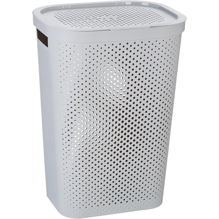 Curver Infinity 60L cesto per la biancheria grigio 231008