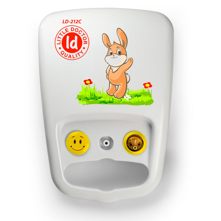 Inalatore a pistone Little Doctor, 2 maschere, 3 spruzzi, LD-212C