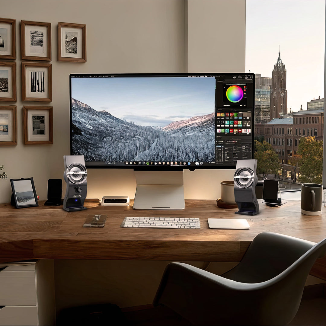 AUDIOCORE AC805 USB Black Altoparlanti per Computer 6W