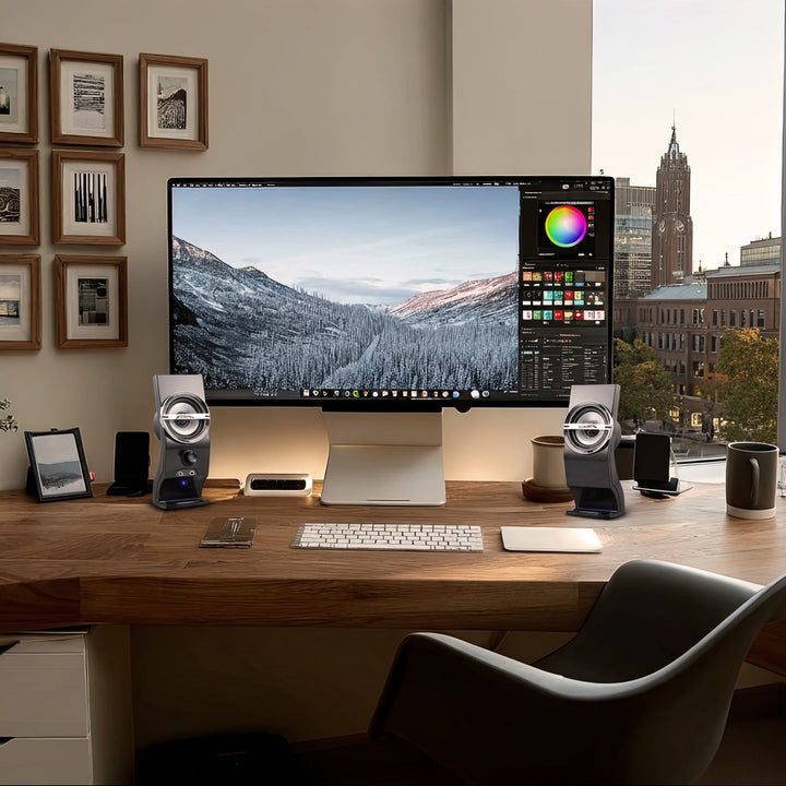 AUDIOCORE AC805 USB Black Altoparlanti per Computer 6W