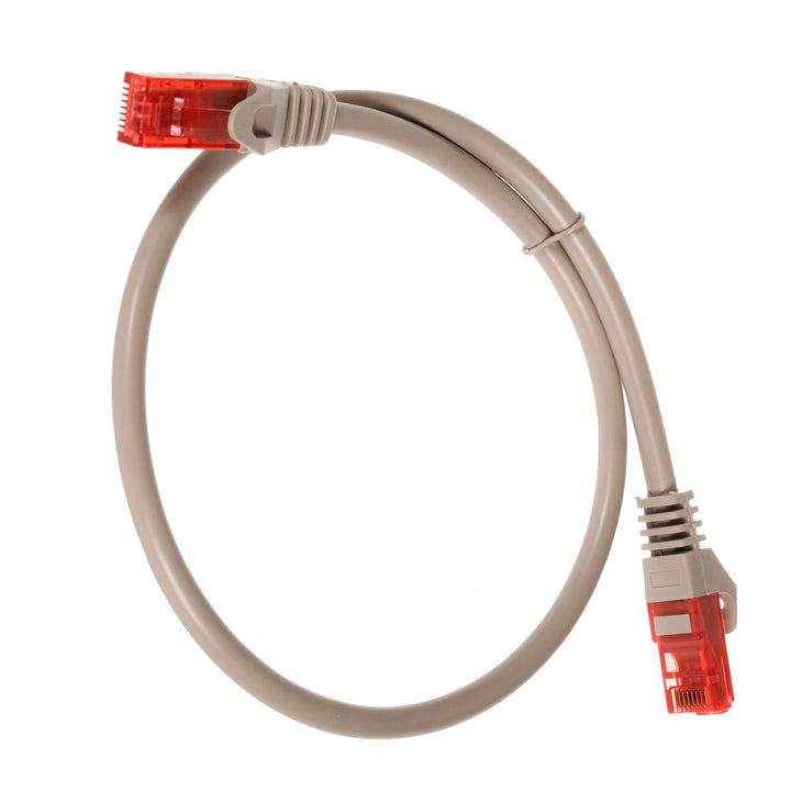 Cavo patch cavo UTP spina cat6 0,5 m grigio Maclean MCTV-300 S