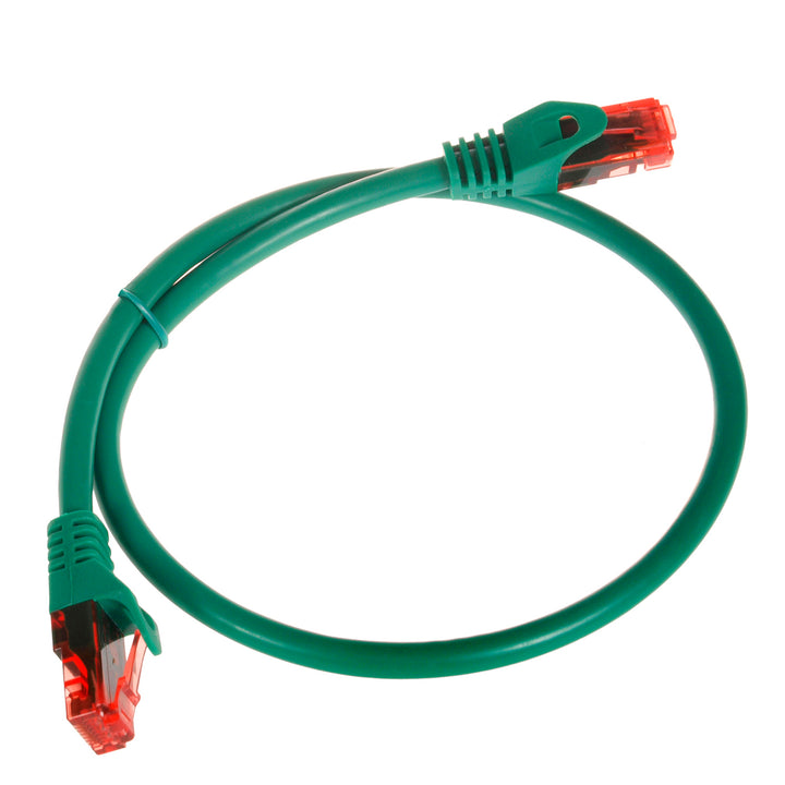 Cavo di rete lan pr. ethernet rj45 utp cat6 0,5m maclean mctv-300 g