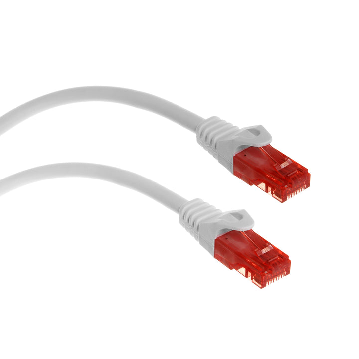 Cavo Maclean, cavo patch UTP, Plug-to-Plug, Cat6, 1 m, grigio, MCTV-301 W