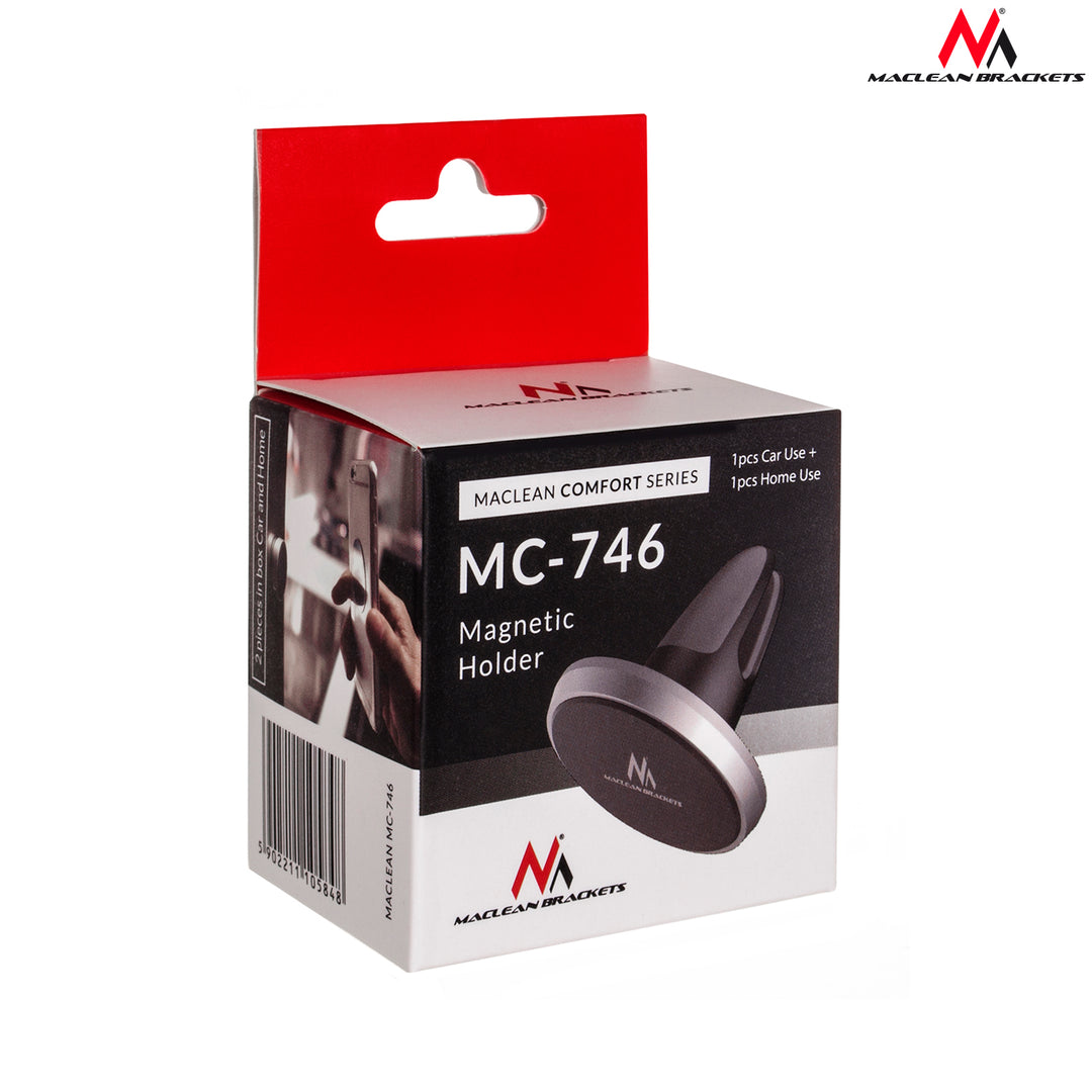 Supporto Magnetico Cellulare per Auto e Casa Maclean Comfort Series MC-746