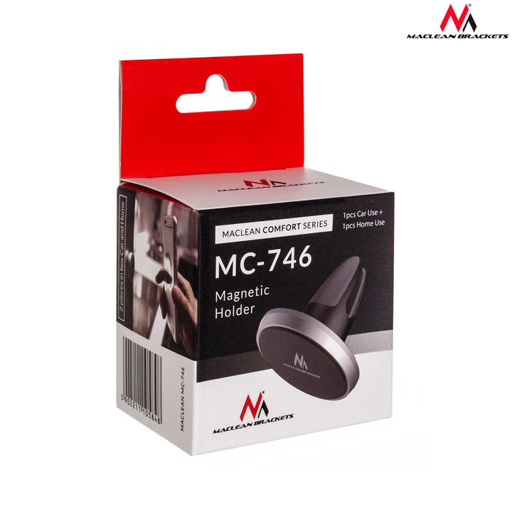 Supporto Magnetico Cellulare per Auto e Casa Maclean Comfort Series MC-746