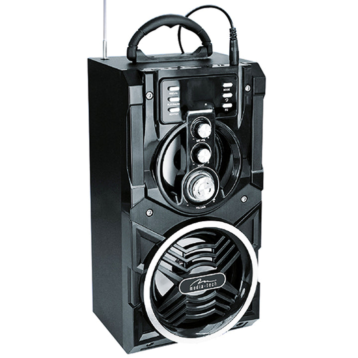Altoparlante Bluetooth PartyBox portatile con microfono 800W MT3150 Karaoke Media-Tech