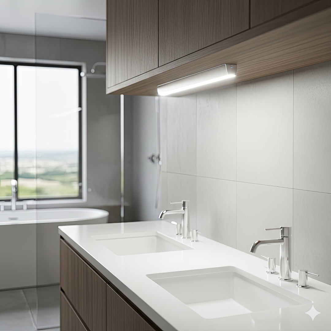 Lampada a Led sottopensile per cucina, Maclean Energy MCE166 9 SMD con Sensore di movimento PIR on/off