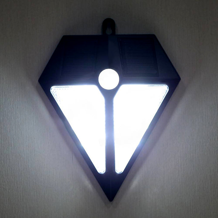 Lampada Solare da Parete con Senstore di Movimento 6 LED Maclean Energy MCE168 2x solar