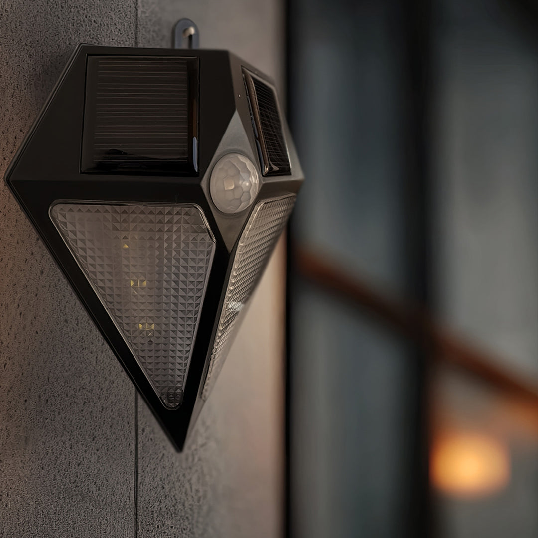 Lampada Solare da Parete con Senstore di Movimento 6 LED Maclean Energy MCE168 2x solar