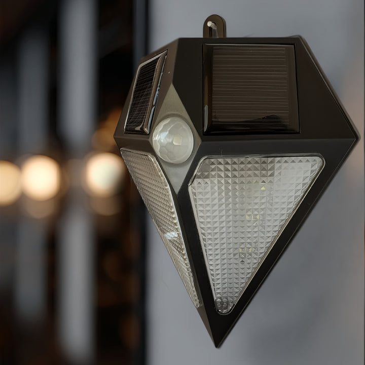 Lampada Solare da Parete con Senstore di Movimento 6 LED Maclean Energy MCE168 2x solar