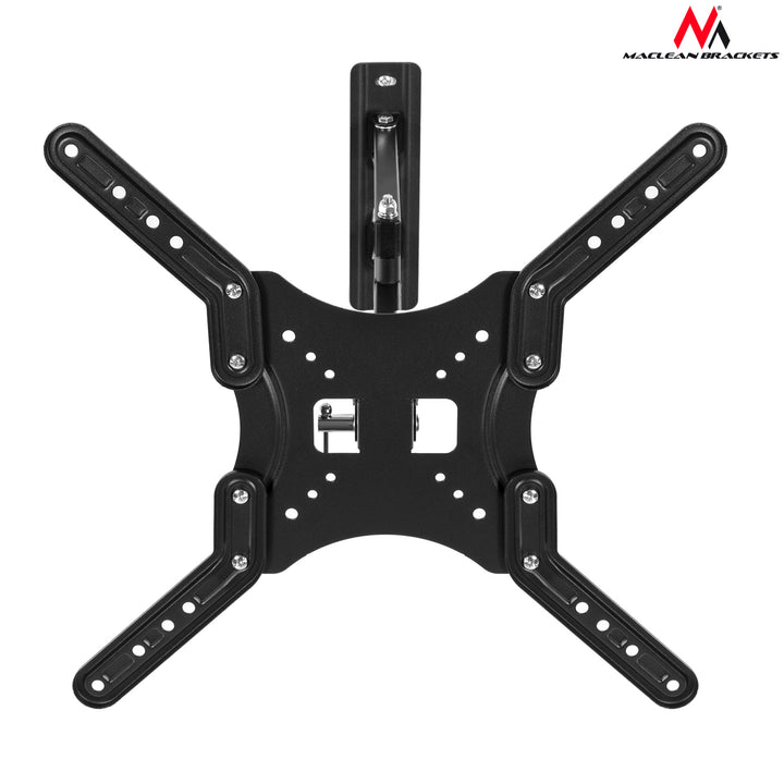 Maclean MC-759 Supporto universale per TV o monitor max Vesa 400x400, 13-60", 30 kg, nero, MC-759