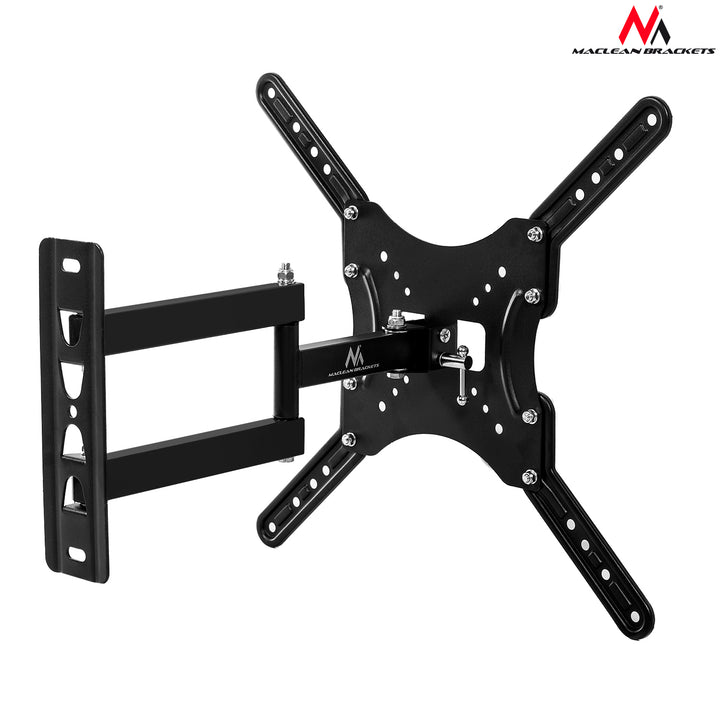 Maclean MC-759 Supporto universale per TV o monitor max Vesa 400x400, 13-60", 30 kg, nero, MC-759