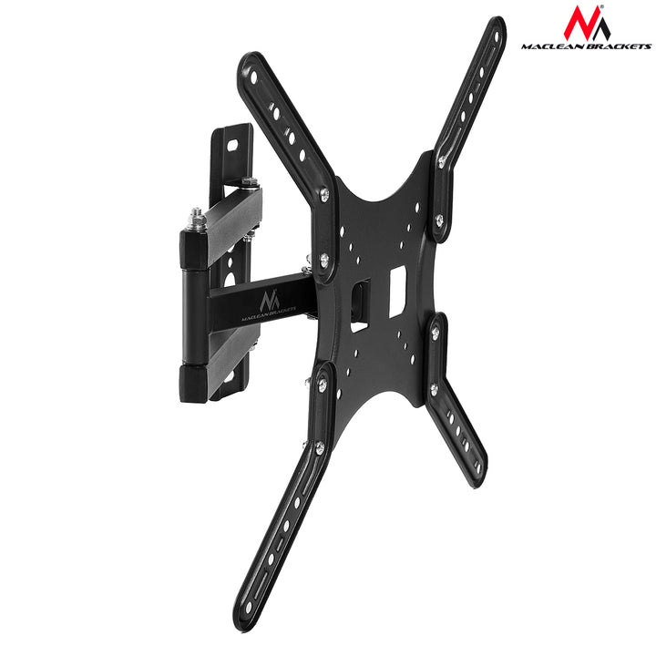 Maclean MC-759 Supporto universale per TV o monitor max Vesa 400x400, 13-60", 30 kg, nero, MC-759