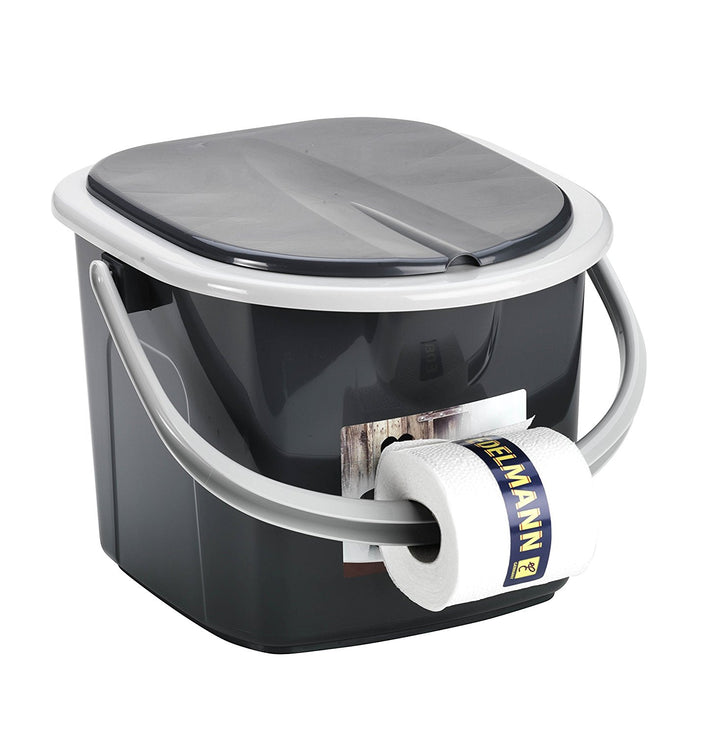 Toilette BranQ Portatile Secchio 15,5L  disponibile in 3 colori