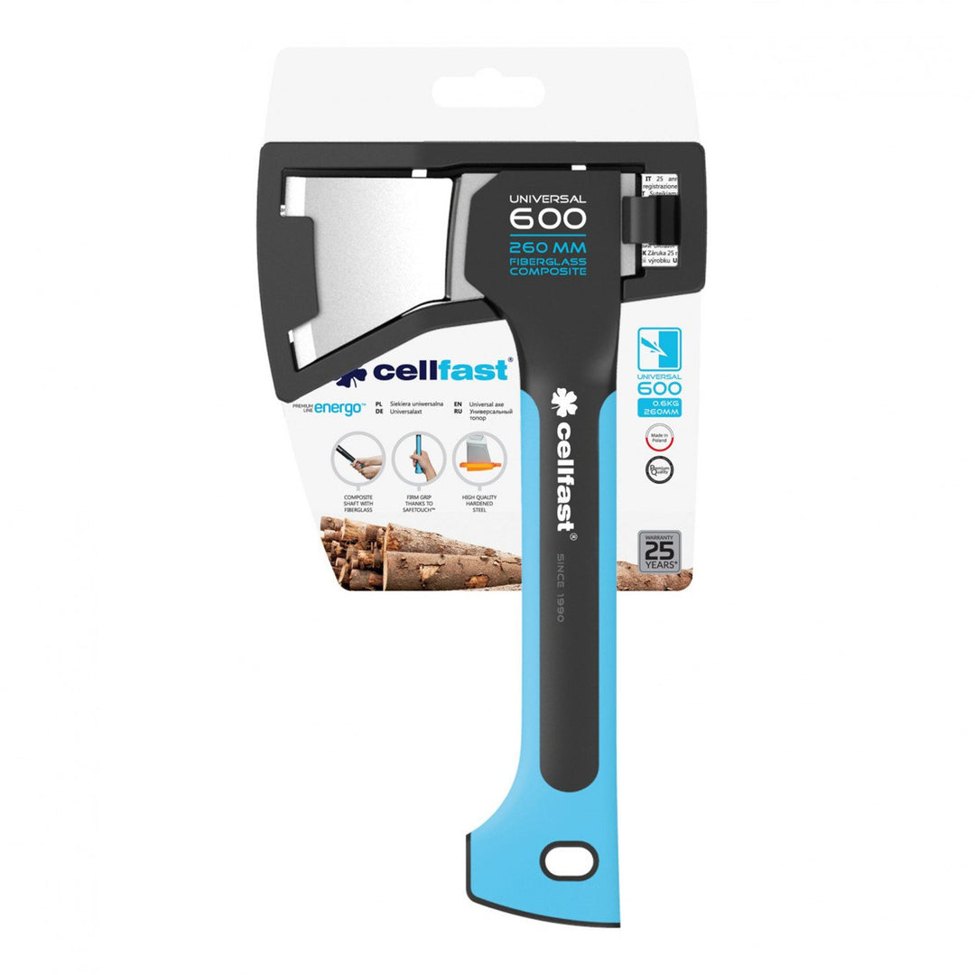 Ascia universale con Custodia Cellfast Ergo 3,  U600