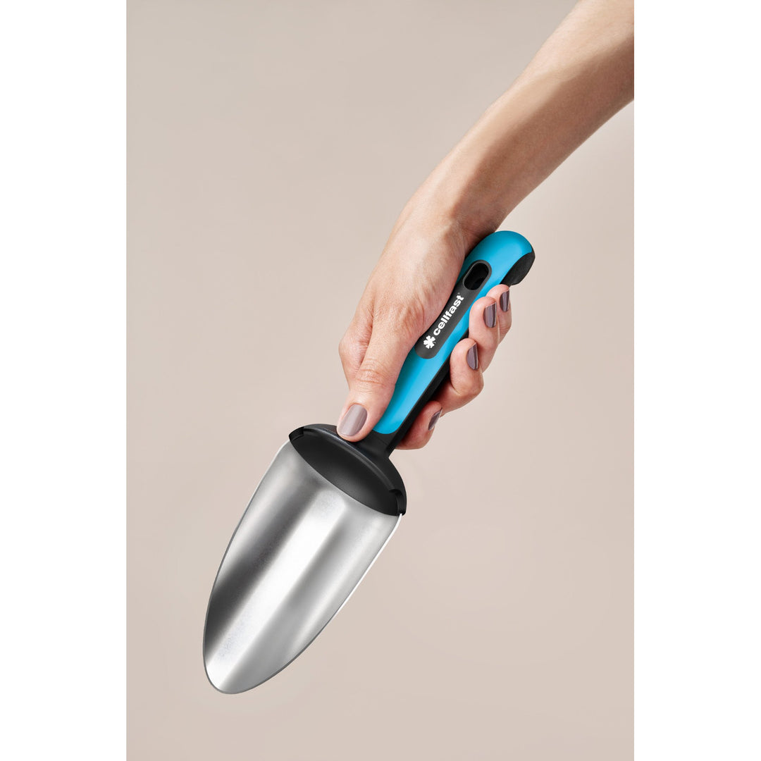 Pala Cellfast, manico largo ed ergonomico, lama in acciaio inossidabile, Ergo