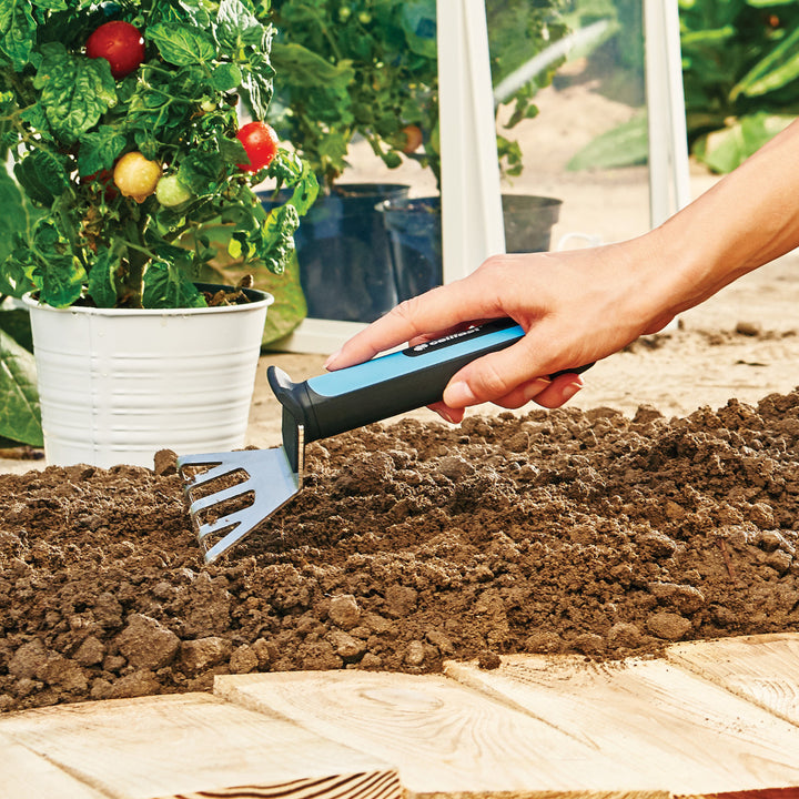 Cellfast Ergo Rastrello manuale in acciaio inox da Giardino