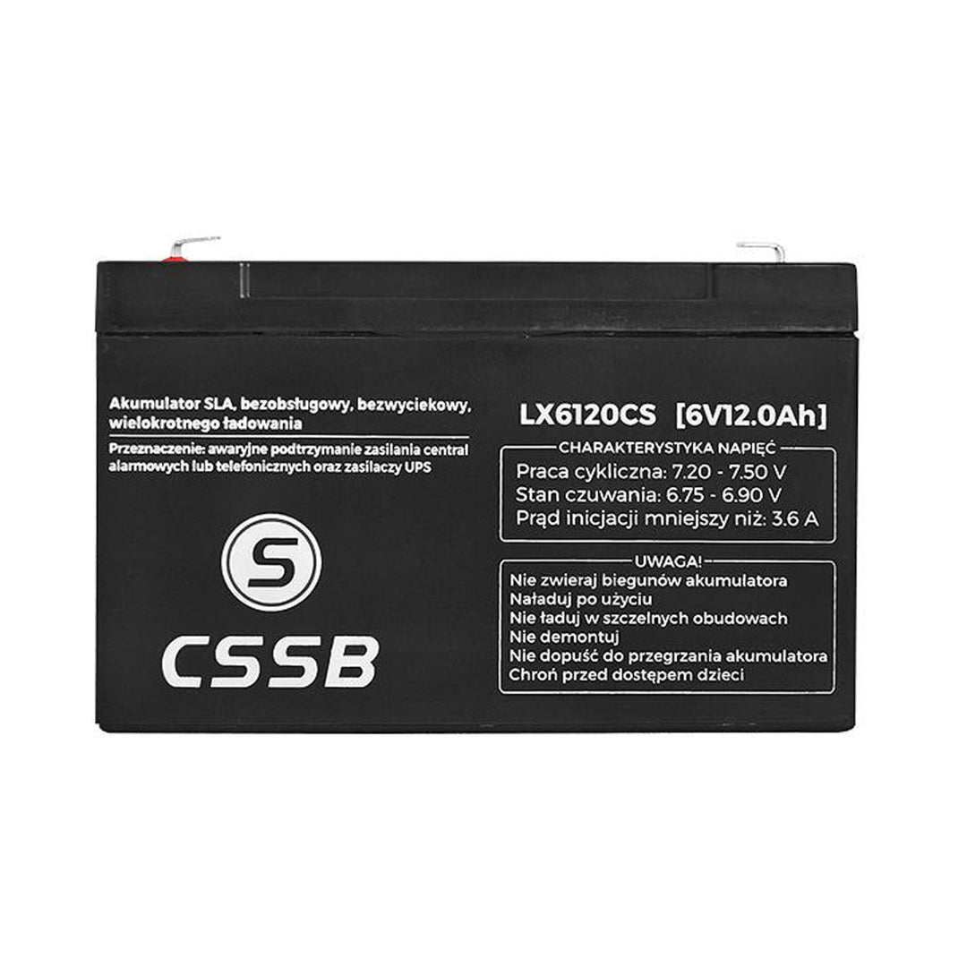 Batteria al  gel  PS 6V 12Ah  battera  uso  vario LAMEX