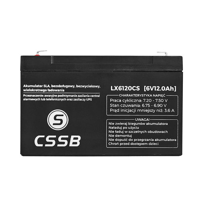 Batteria al  gel  PS 6V 12Ah  battera  uso  vario LAMEX