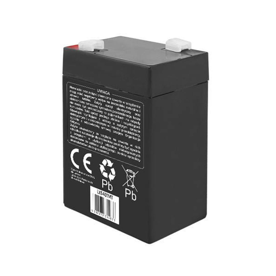 Batteria al gel CSSB 6V 4Ah LAMEX vario uso efficente