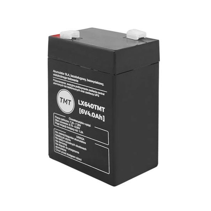 Batteria al gel CSSB 6V 4Ah LAMEX vario uso efficente