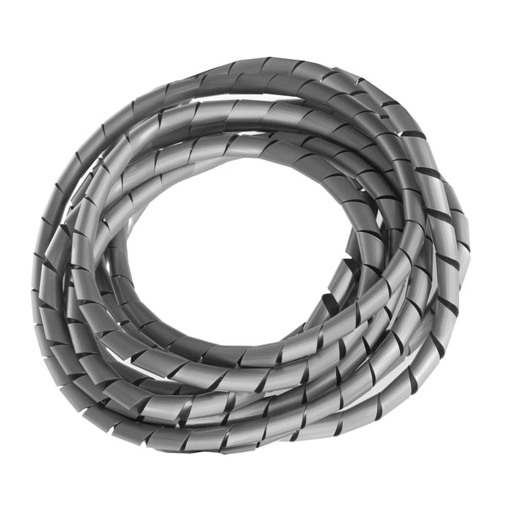 Organizzatore di griglie per cavi Maclean, mascheratura, (8,7*10 mm), 3 m, spirale argento, MCTV-685S