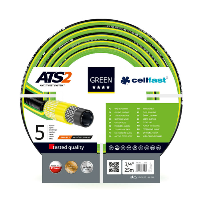 Garden Cellfast Green hose ATS2 3/4 "25m, 5 strati