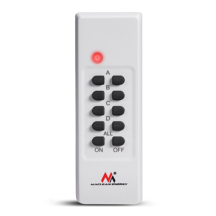 Presa di corrente controllata da telecomando esterno Maclean Energy MCE158