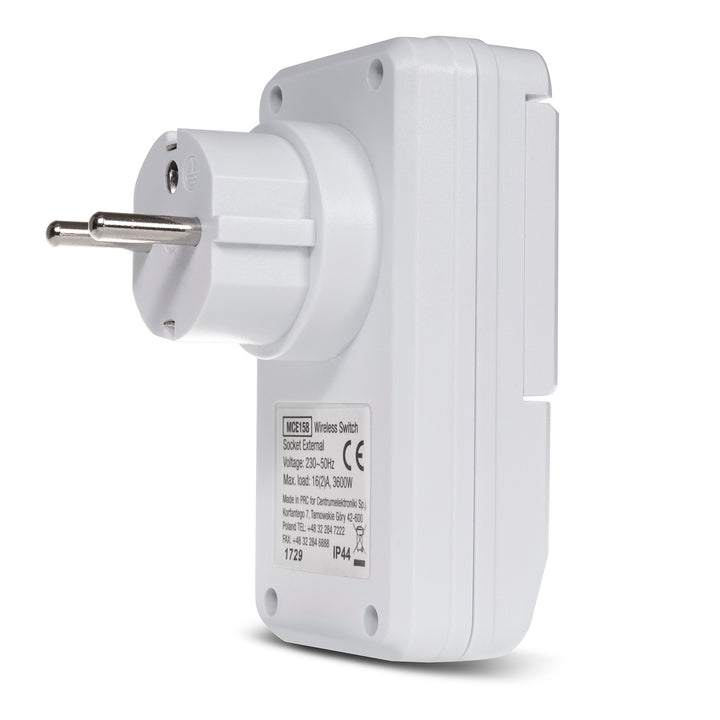 Presa di corrente controllata da telecomando esterno Maclean Energy MCE158