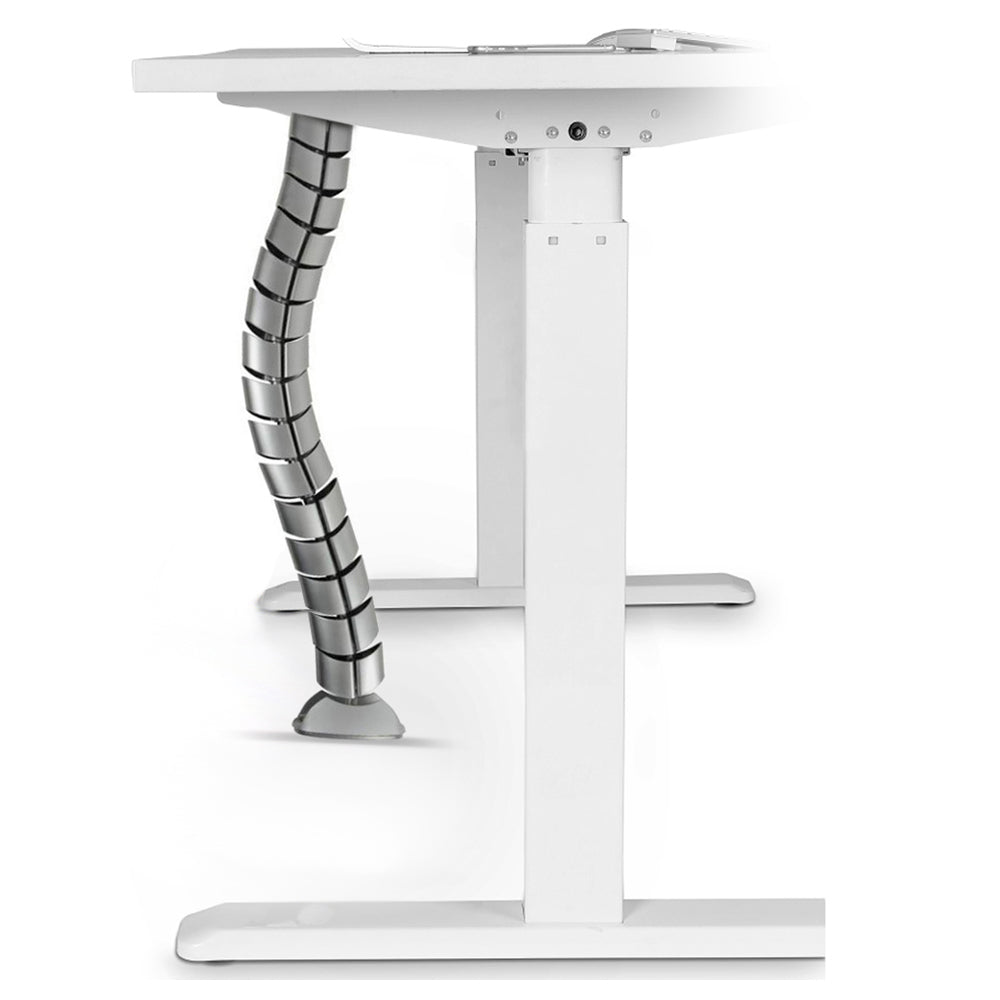 Copricavi Avvolgi Cavi a spirale, Maclean MC-768 S argento