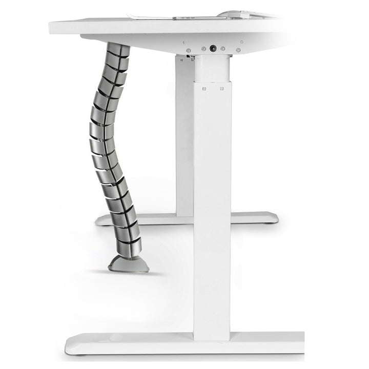 Copricavi Avvolgi Cavi a spirale, Maclean MC-768 S argento