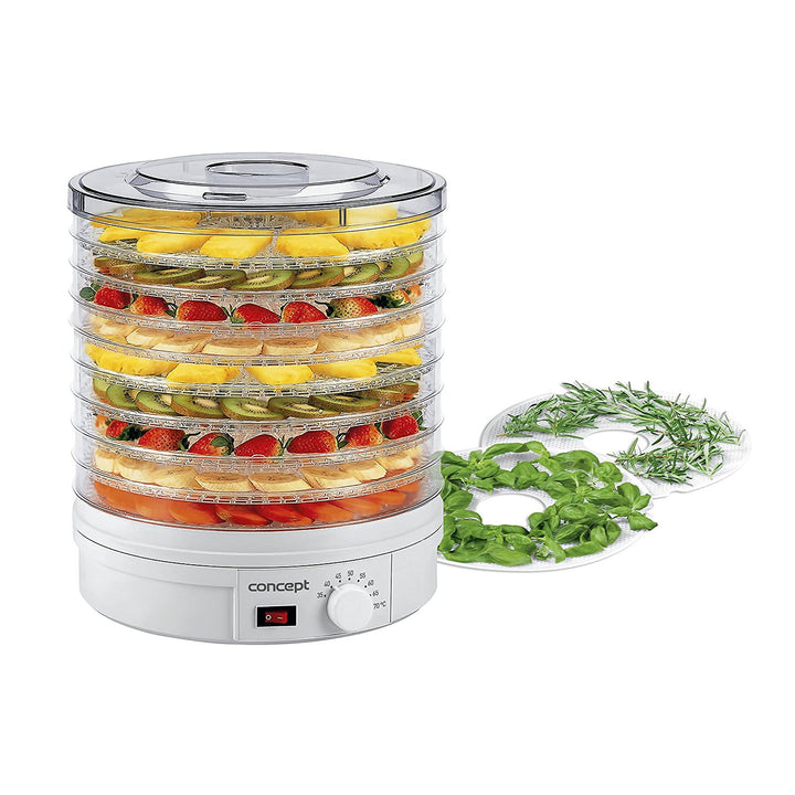Essiccatore di alimenti SO-1020 Concept 245W controllo della temperatura da 35 a 70 ° C