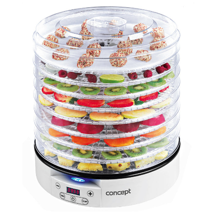 Essicatore per alimenti frutta verdura funghi 9 vassoi SO2020 CONCEPT