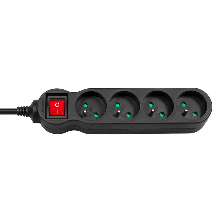 Cavo di prolunga a 4 pin con Maclean Energy MCE180 2300W nero 1,4 m