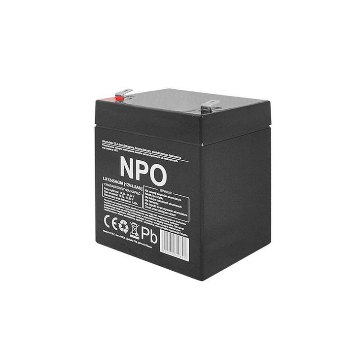 Batteria al gel uso vario LX1245  LAMEX 12V  4,5Ah