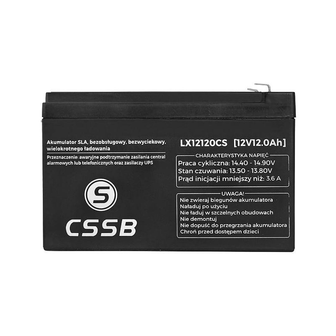 Batteria al gel LX12120 12V 12Ah peso 4kg tecnologia AGM