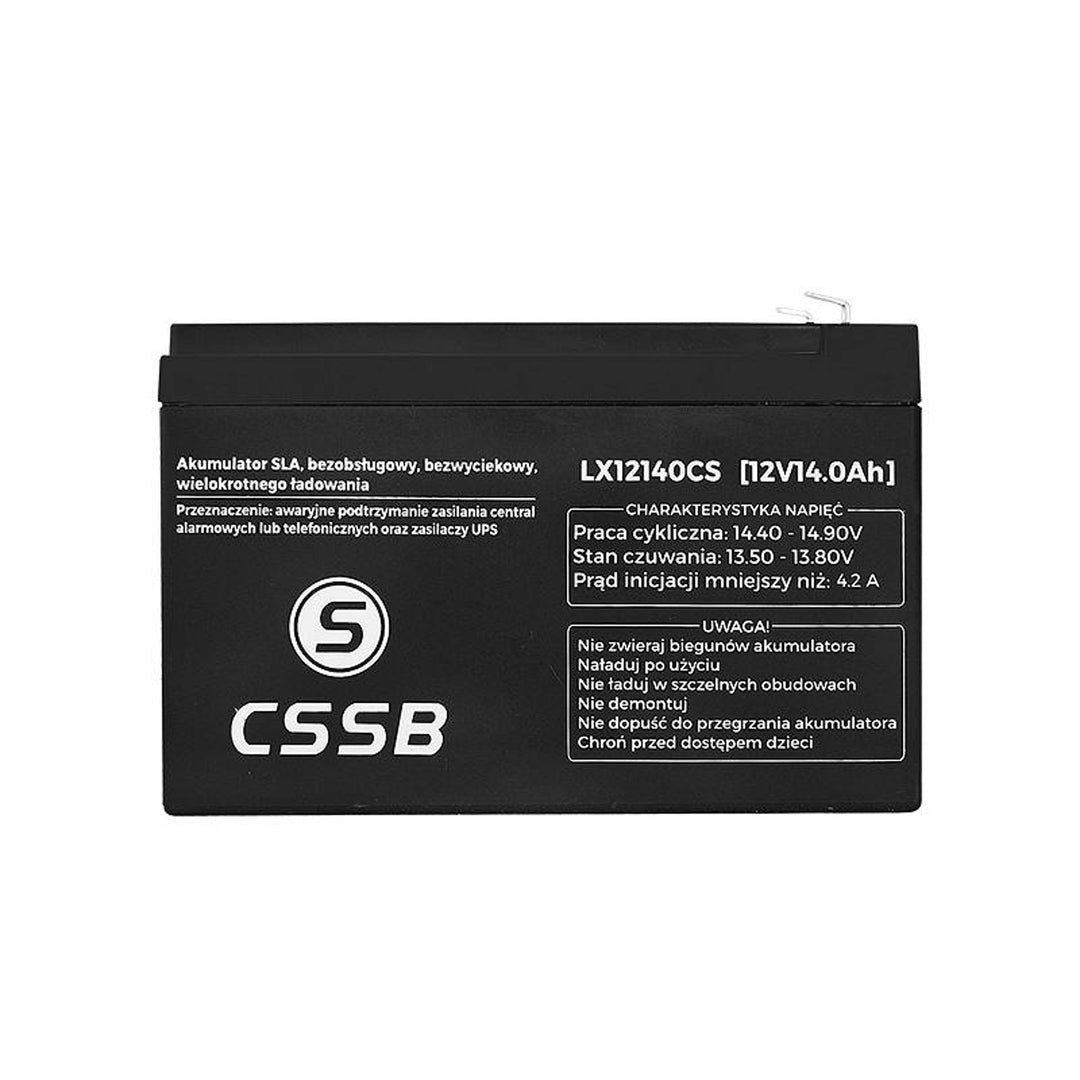 Batteria al gel 12V 14Ah senza manutenzione LX12140