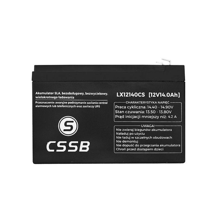 Batteria al gel 12V 14Ah senza manutenzione LX12140