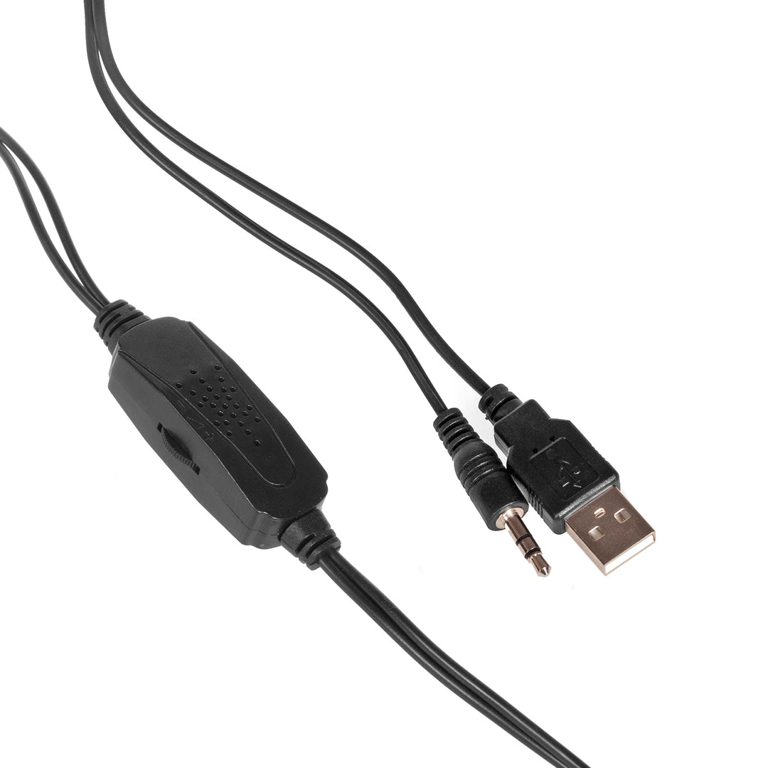 Altoparlanti 6W USB Blue&Black Audiocore AC865 B Moderno