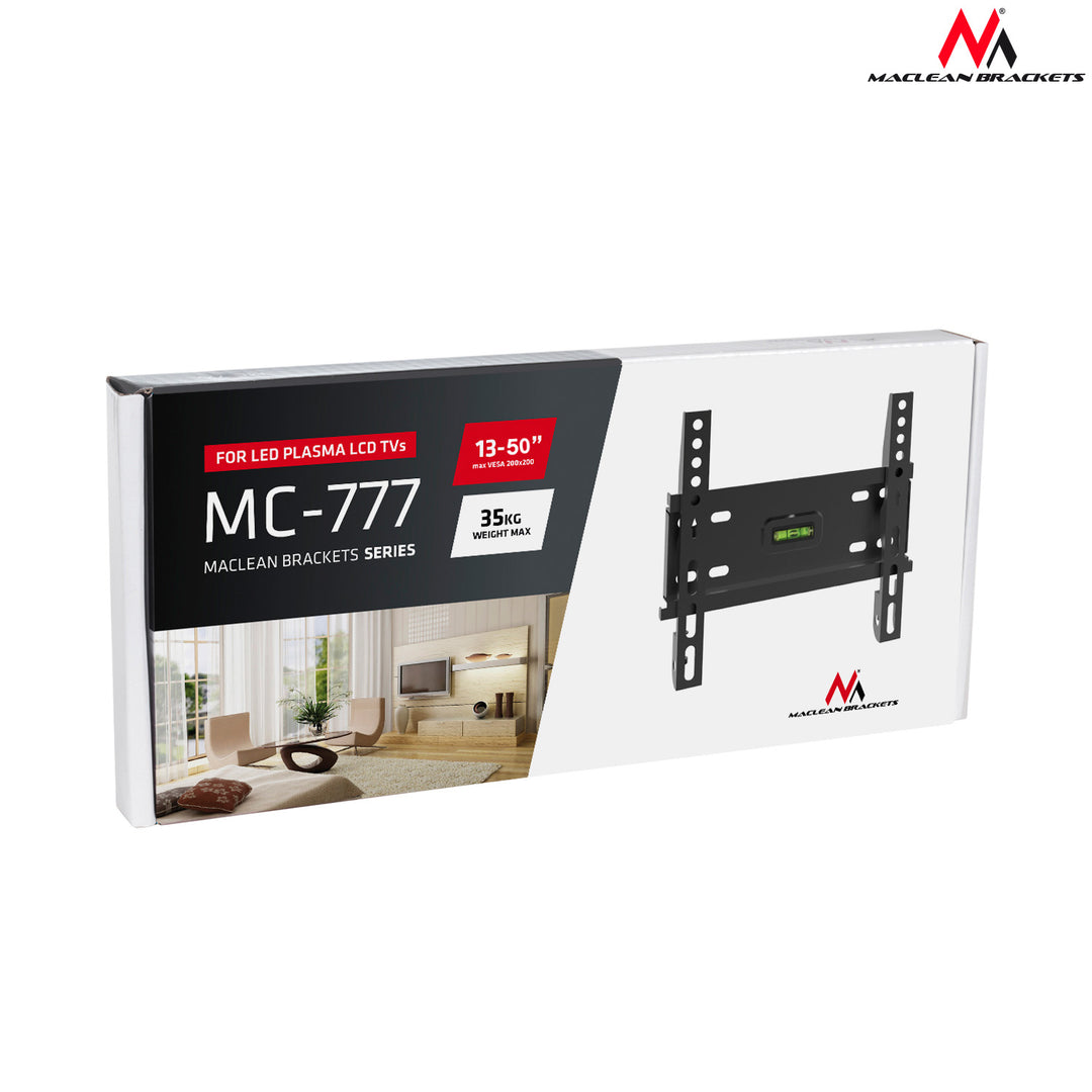 Supporto TV 13-50" fino a 35kg  Maclean MC- 777 colore nero