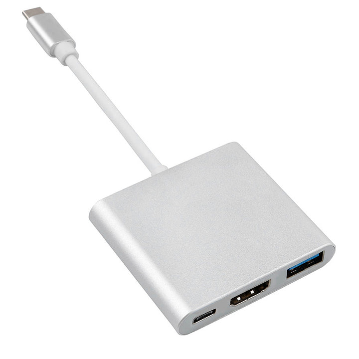 Adattatore USB-C - HDMI / USB 3.0 / USB-C Maclean MCTV-840
