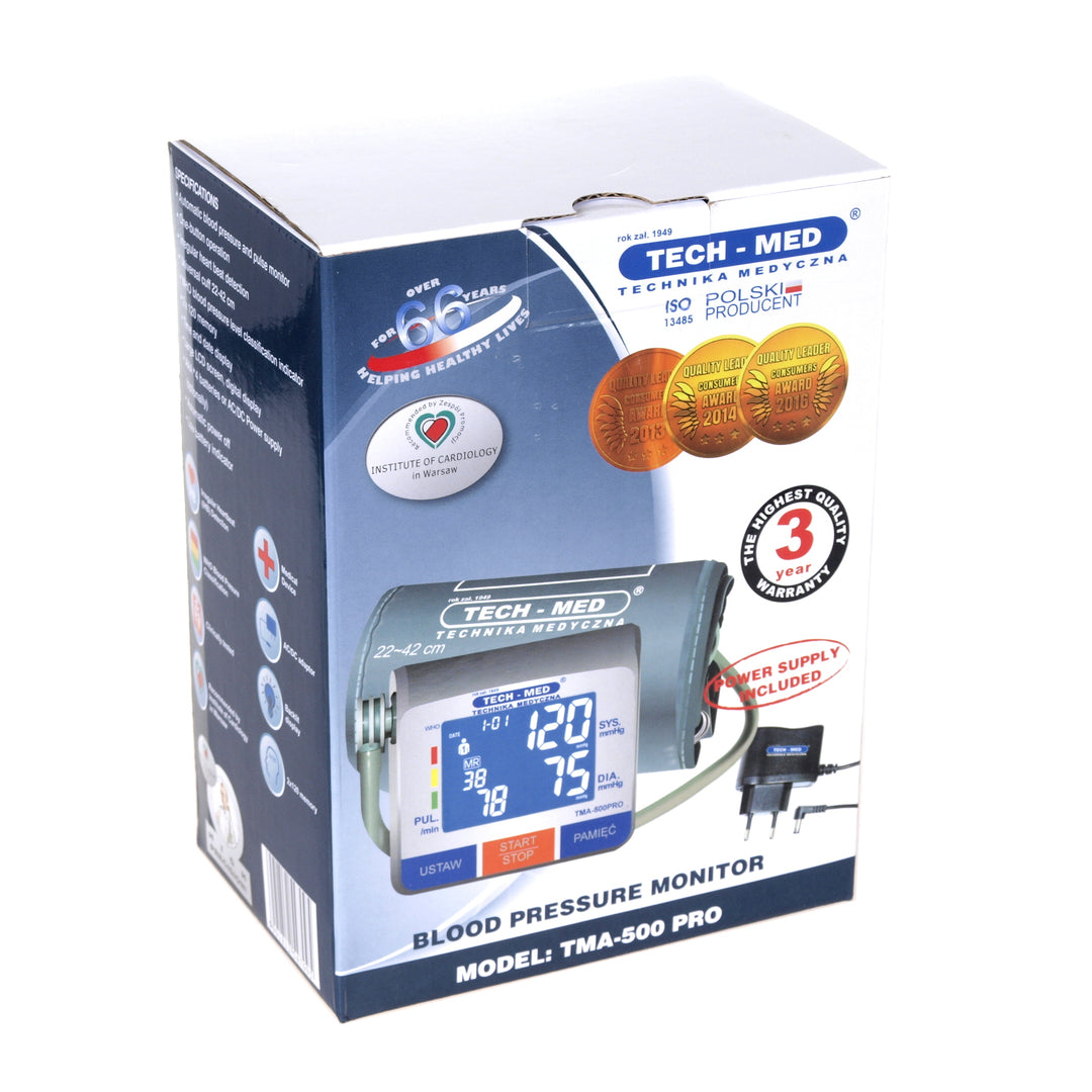 Misuratore elettronico di pressione arteriosa Polsino universale 22-42 cm