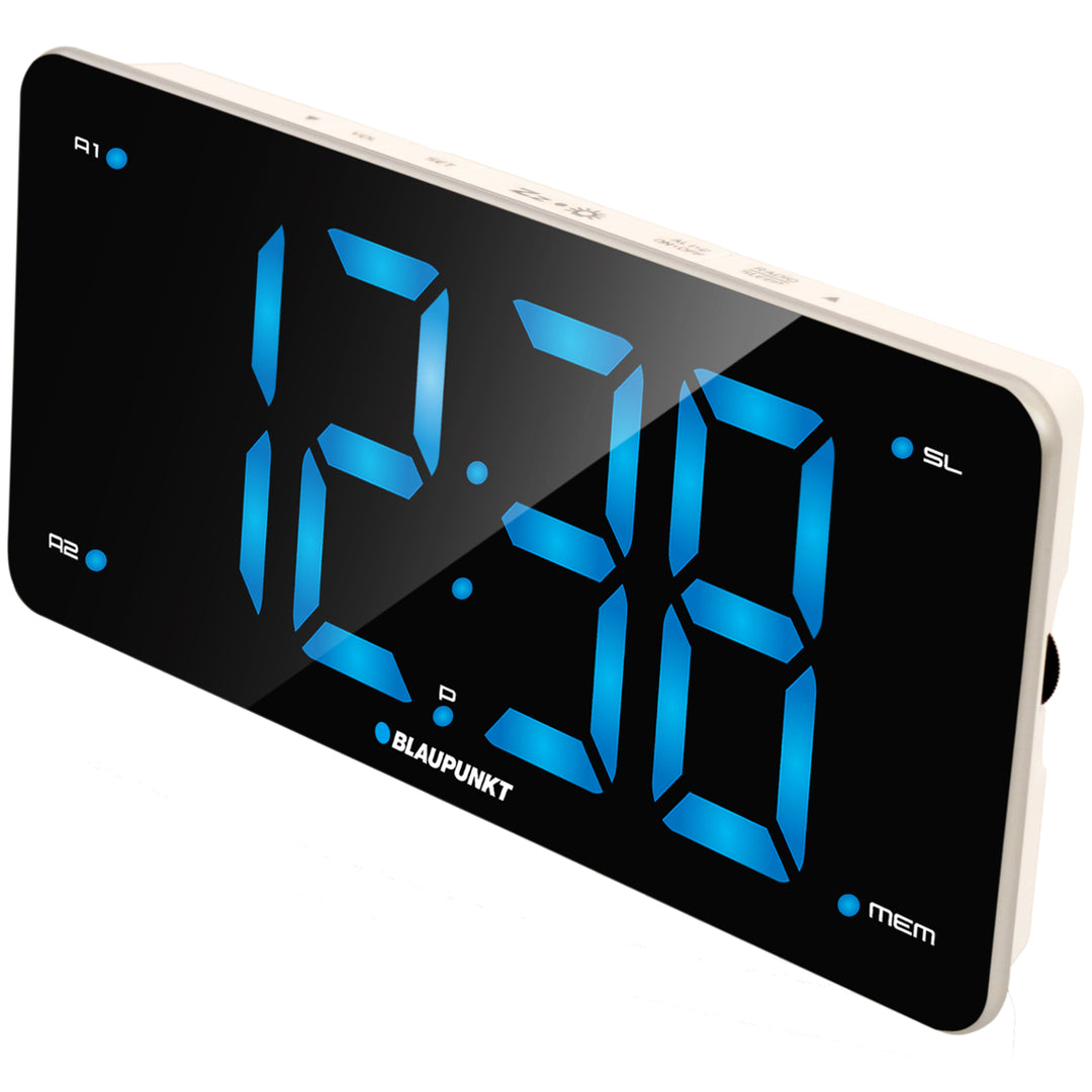 Radio USB con il display a LED 0 stazioni di memoria CR15WH Blaupunkt