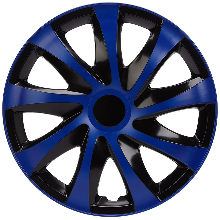 Set di 4 corpricerchi DRACO CS 16" blu nero eleganti
